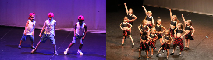 boys and girls street dance